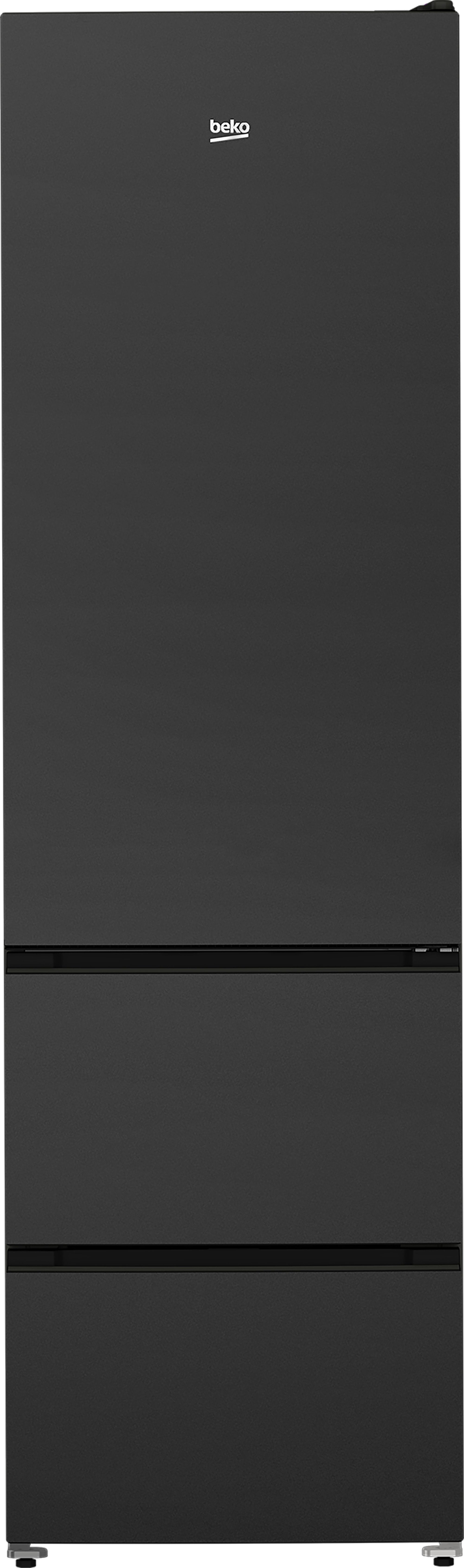 Beko GNE4603VA Fridge Freezer - Freestanding - 350L Total Capacity - Grey
