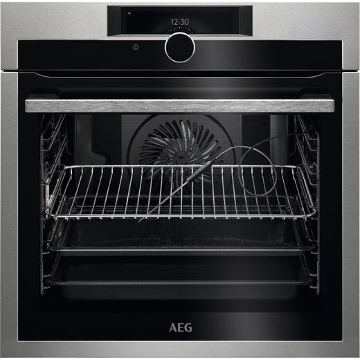 AEG BPE948730M Built In Electric Single Oven - Stainless Steel - A++ Rated