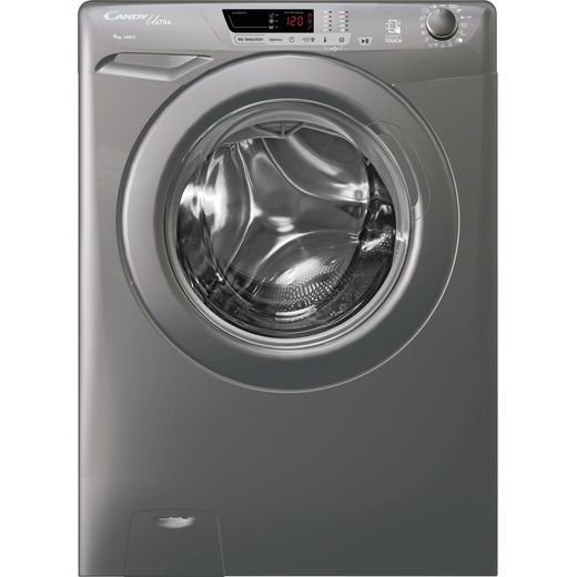Candy Ultra HCU1492DGGE/1 9Kg Washing Machine with 1400 rpm - Graphite - E Rated
