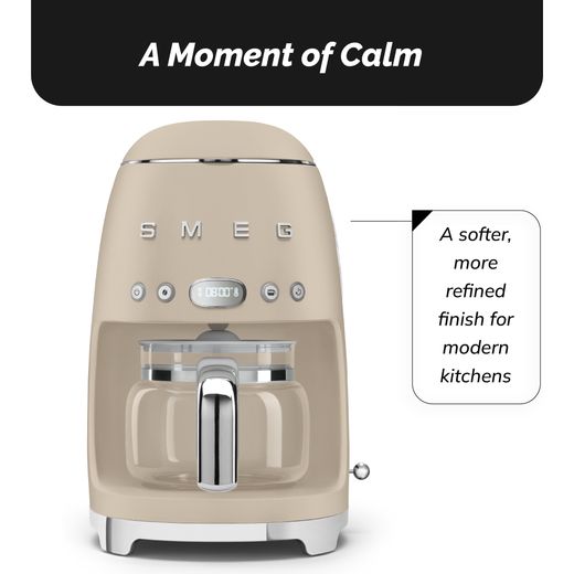 Smeg 50's Style Drip Filter Coffee Machine - Moonlight - Annotation - moment of calm