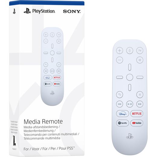 Sony PlayStation Media Remote For PS5 - White