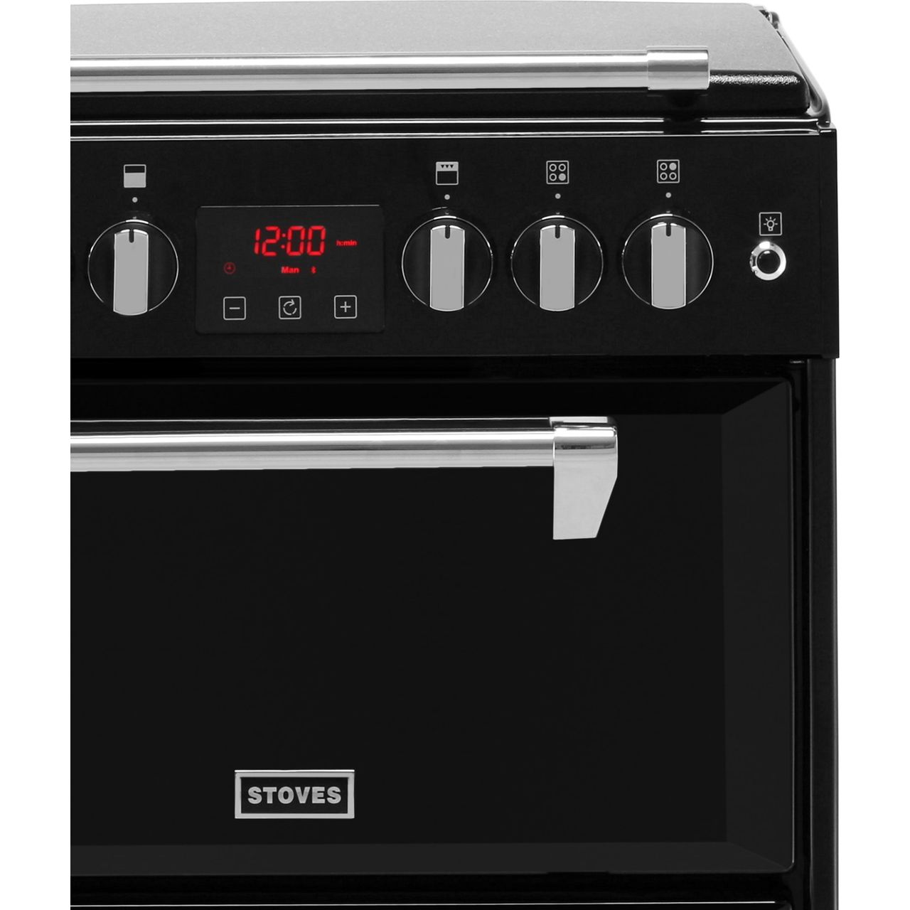 ao gas cookers black