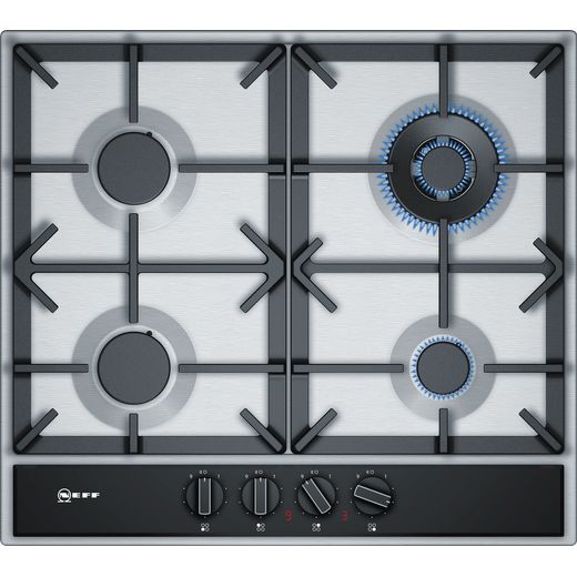 NEFF N70 T26DA59N0 58cm Gas Hob - Stainless Steel