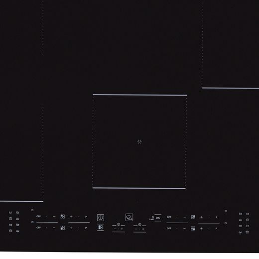 Hotpoint TB3977BBF 77cm Induction Hob - Black - Control panel