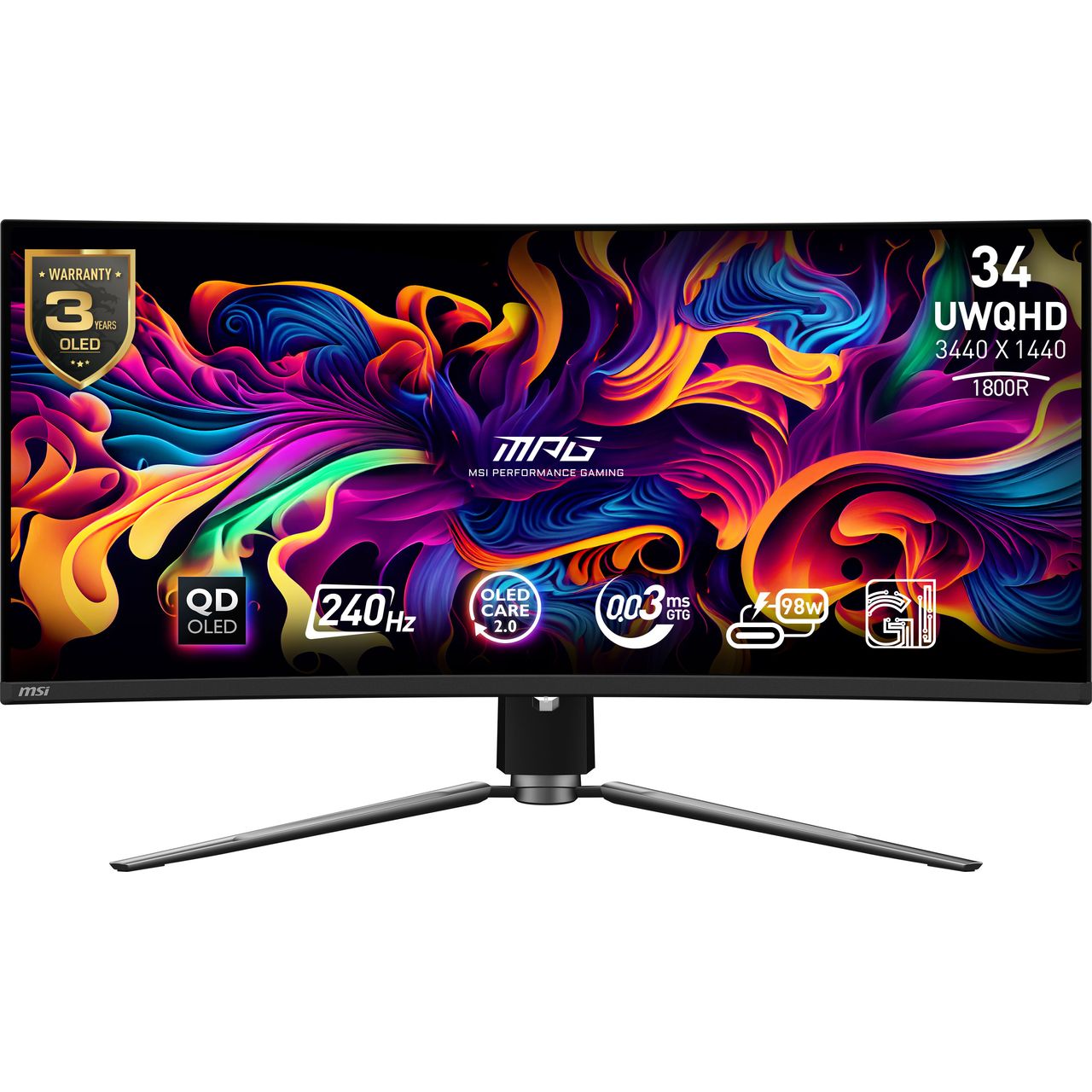 MSI カーブドモニター ブラック MSI カーブドモニター 4K UHD 3840×2160 Amazon.co.jp: MSI