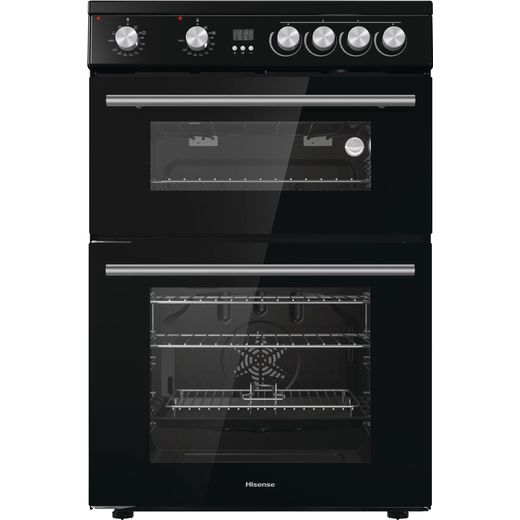 Hisense HDE3211BBUK Electric Cooker with Ceramic Hob - Black - A+/A Rated