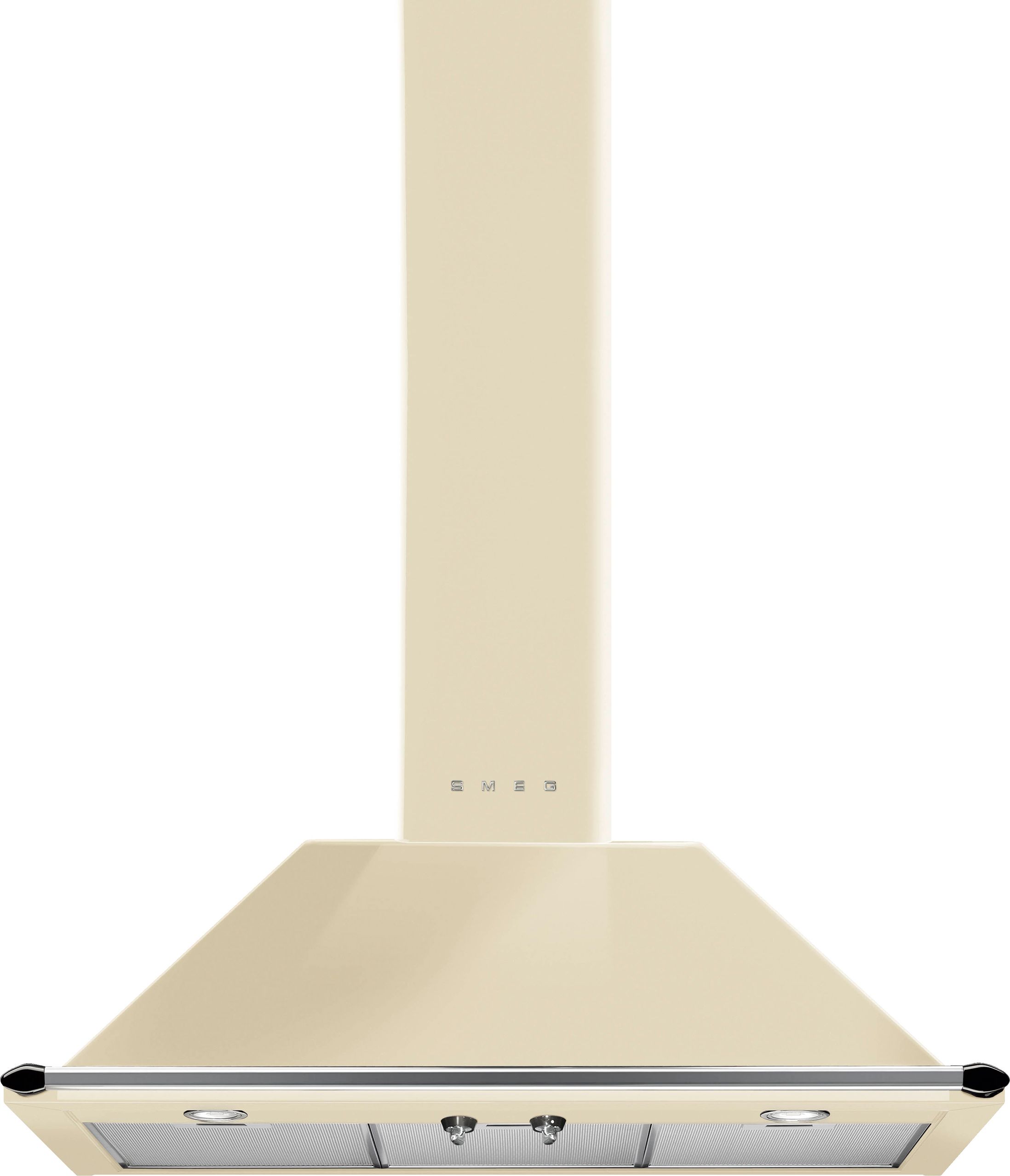 Smeg Victoria KT90PE 90cm Chimney Cooker Hood - Cream, Cream