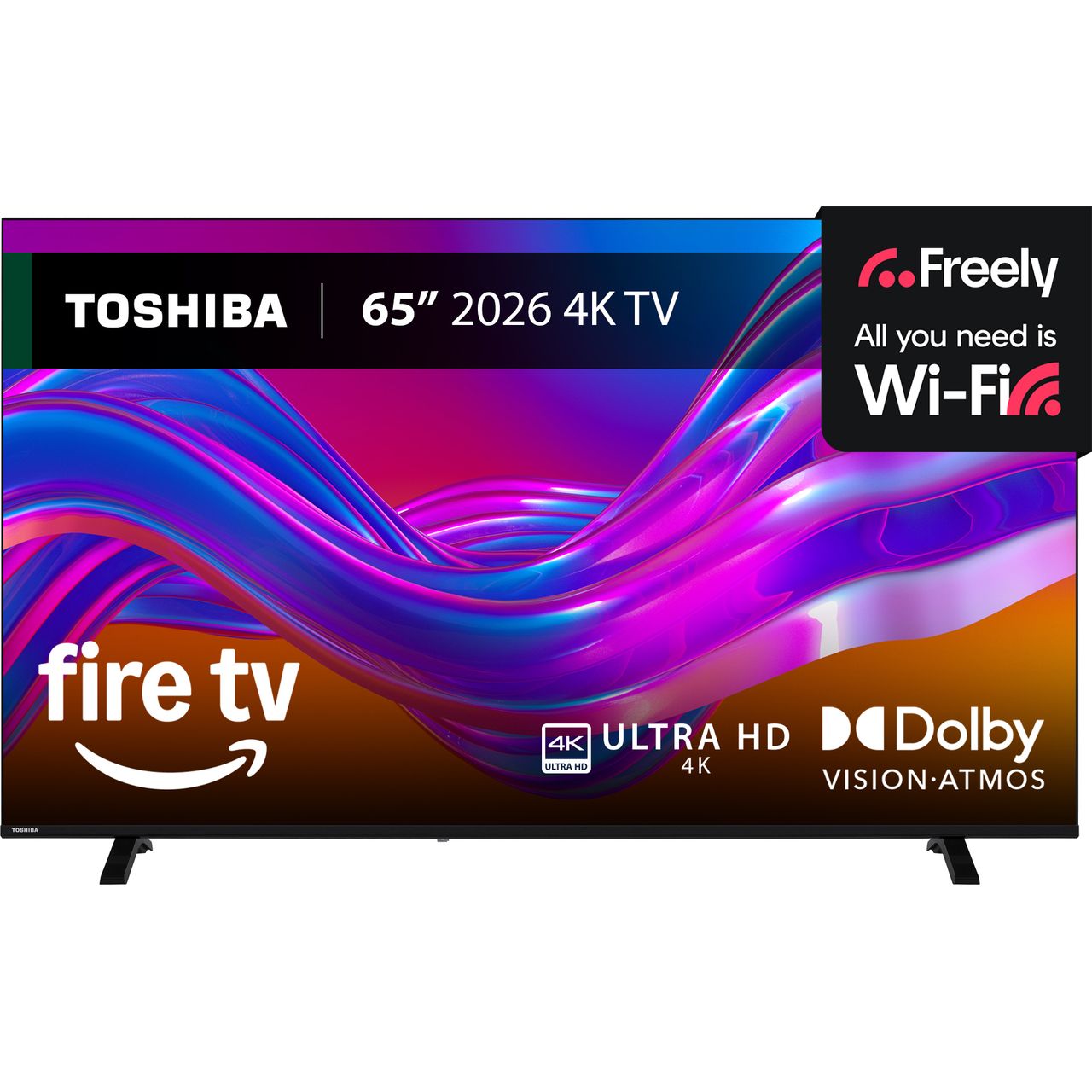 Toshiba 65” 4K UHD smart TV | 65UF2653DB | ao.com