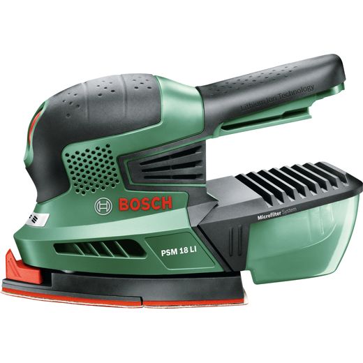Bosch PSM 18 LI-BARE 18 Volts Cordless Sander - Battery Not Included