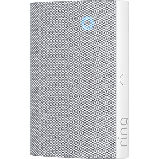 Ring CHIME 3RD GEN Smart Doorbell - White - Left perspective