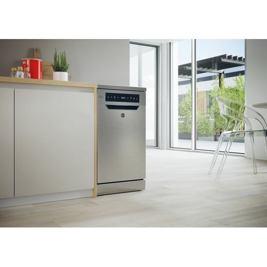 Hoover Slimline Dishwasher - Stainless Steel - Dishwasher in kitchens 