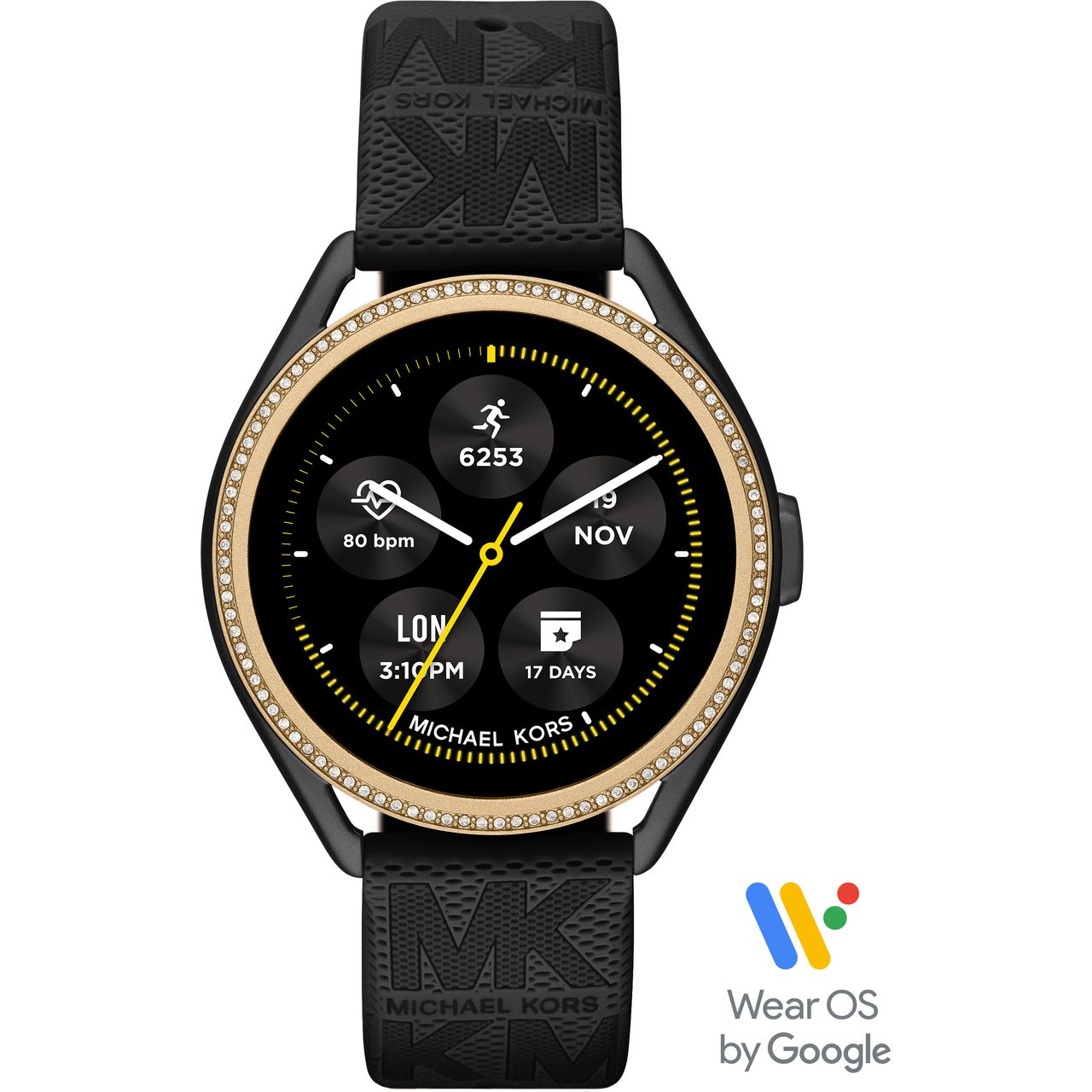 MKT5118 | Michael Kors MCGO G5E 30mm Smartwatch | Black 