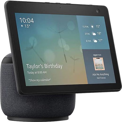Amazon Echo Show (3rd Gen) Smart Speaker with Alexa - 10" Screen - Charcoal