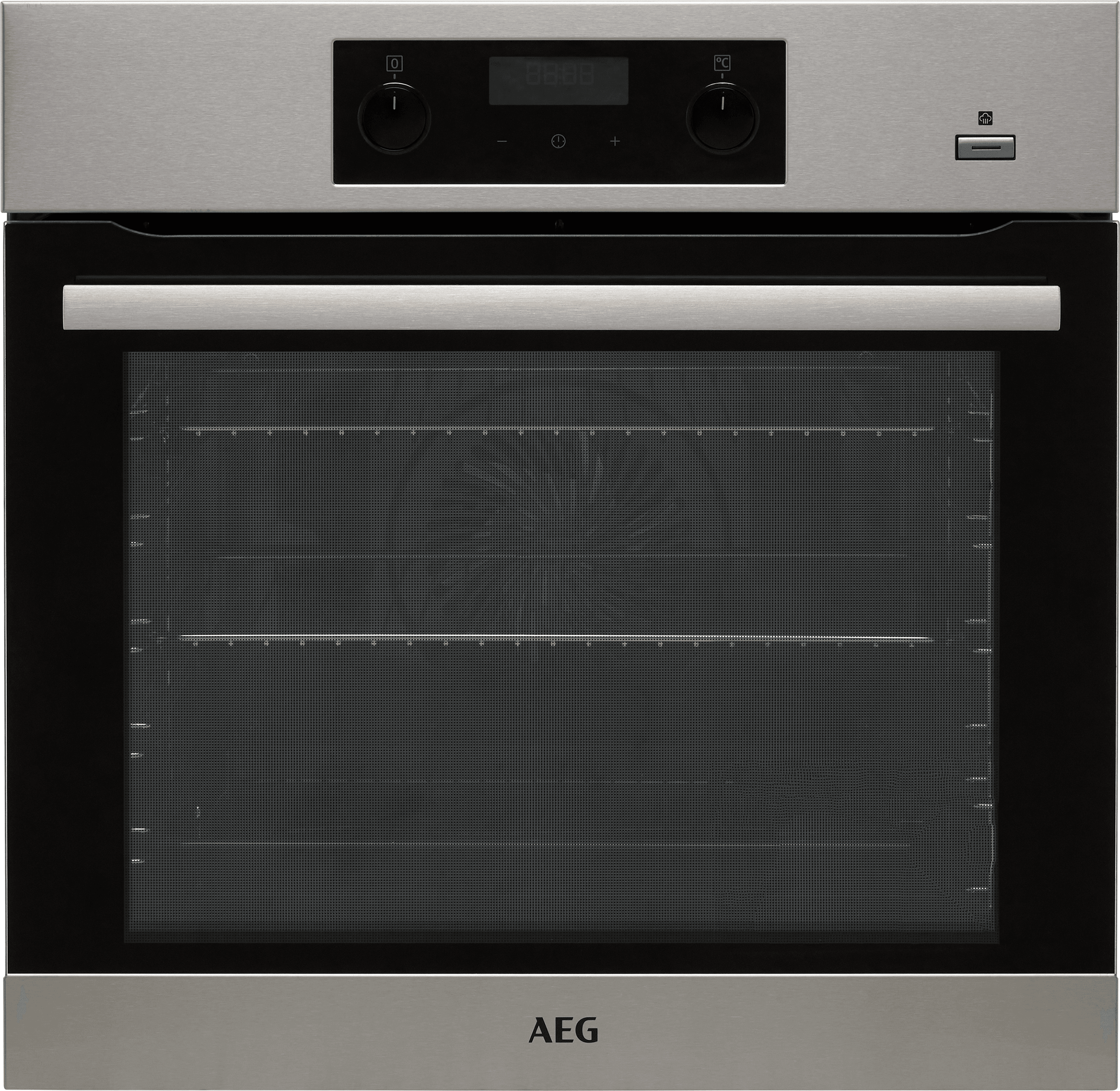 AEG BES355010M Built In Electric Single Oven - Stainless Steel - A Rated, Stainless Steel