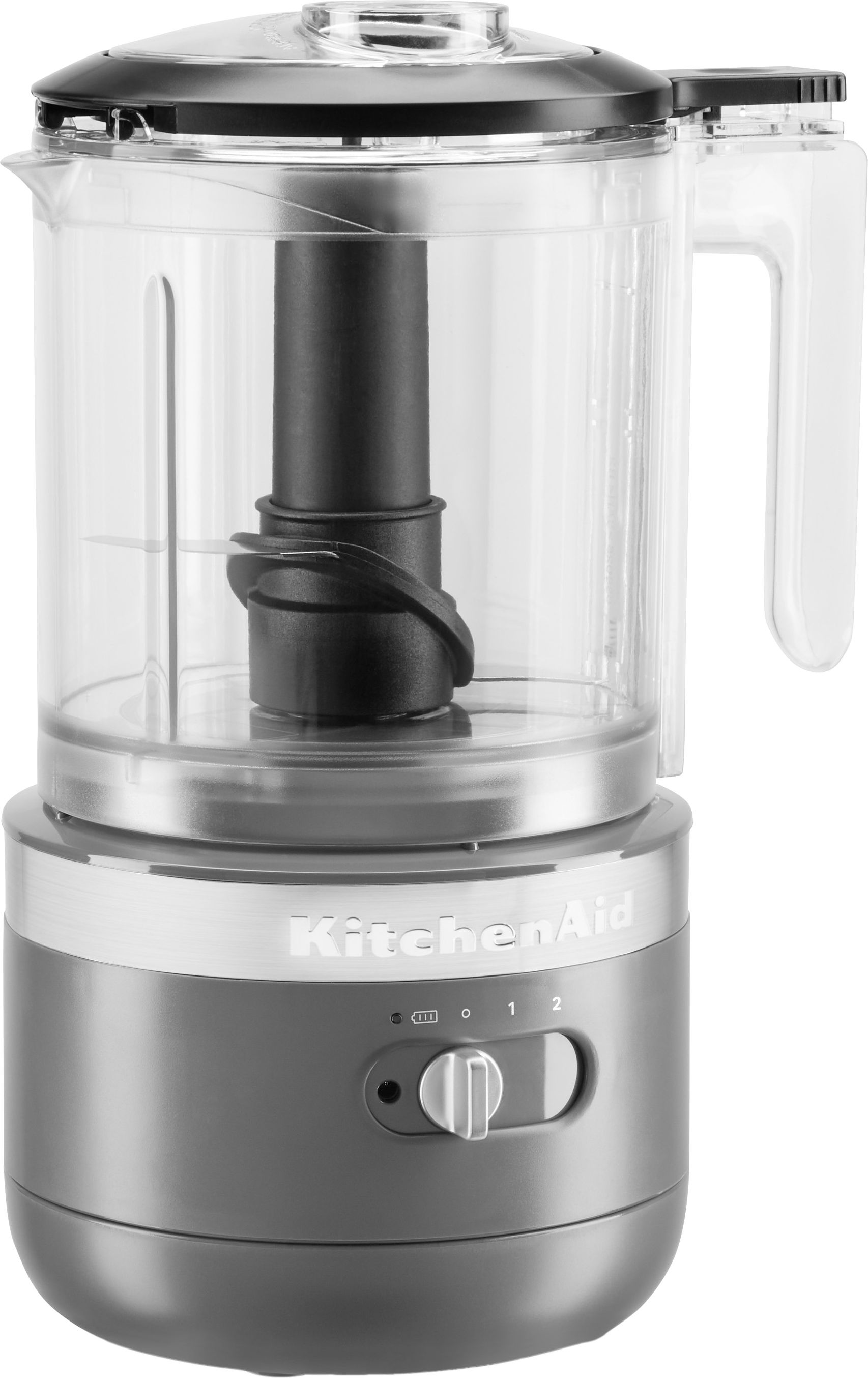 KitchenAid 5KFCB519BDG Cordless 24 Watt Chopper - Charcoal Grey, Grey