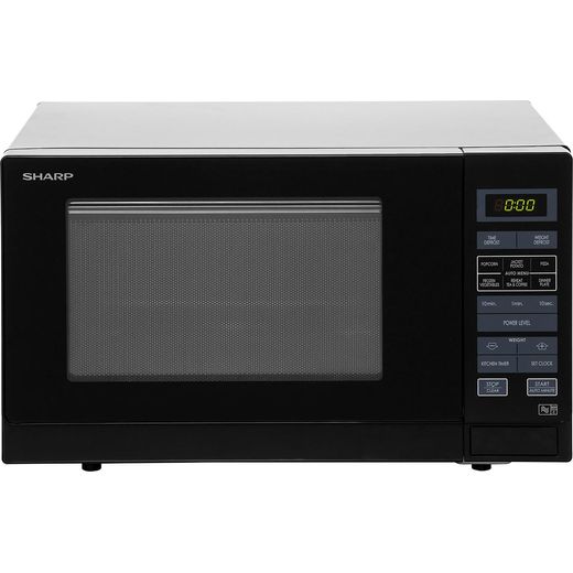 Sharp R372KM 25 Litre Microwave - Black