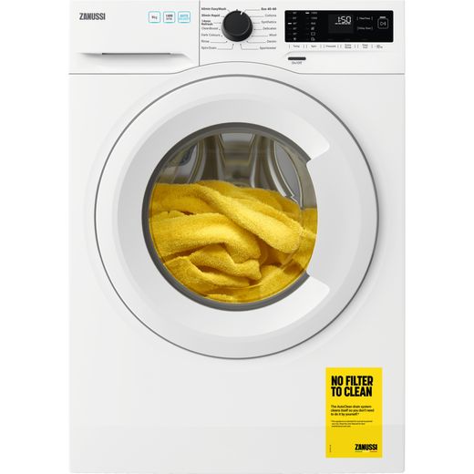 Zanussi ZWF944A2PW 9Kg Washing Machine with 1400 rpm - White - D Rated