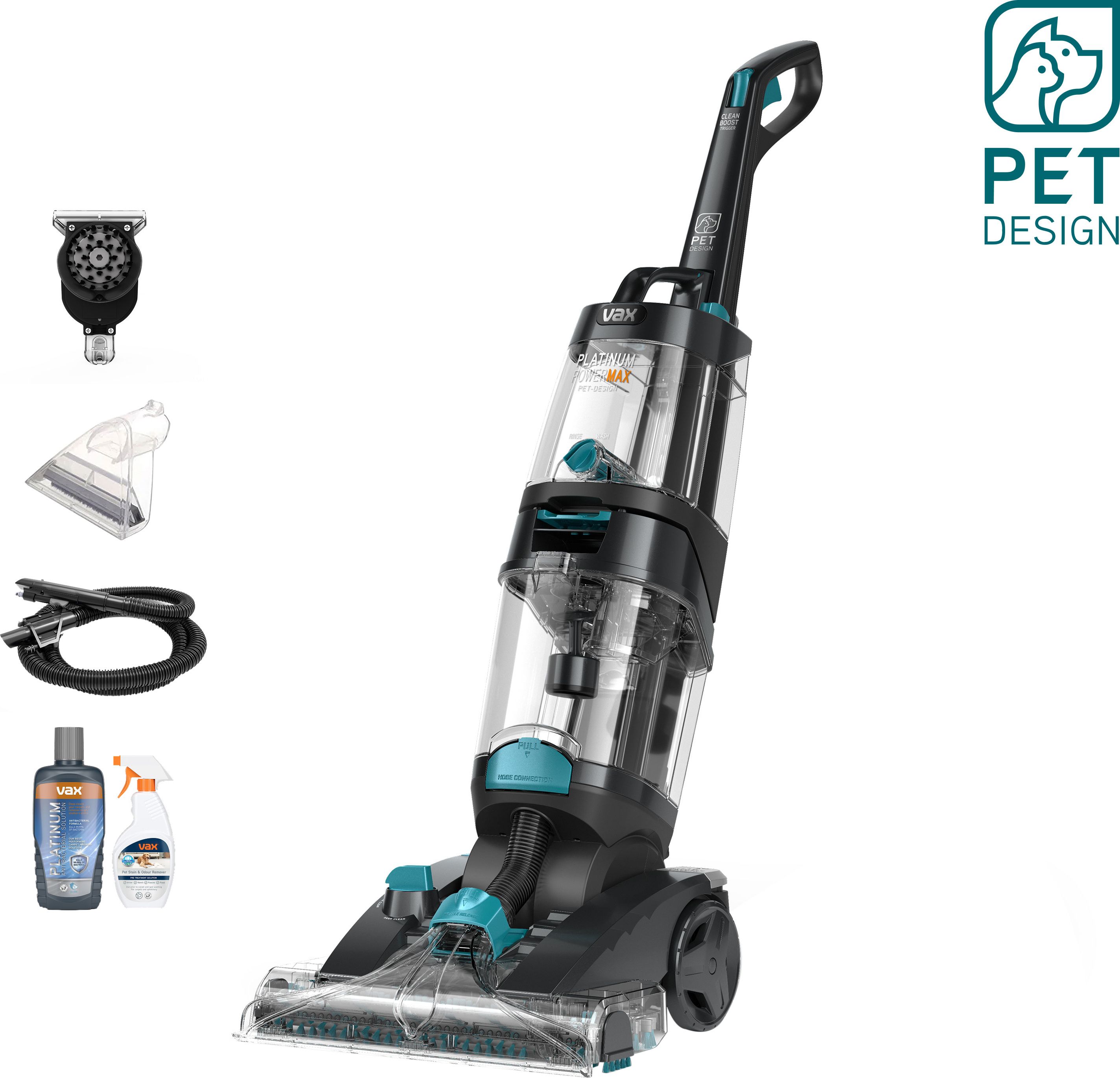 Image of Vax Platinum Power Max Pet Design CDCW-PMXP Carpet Cleaner, Black