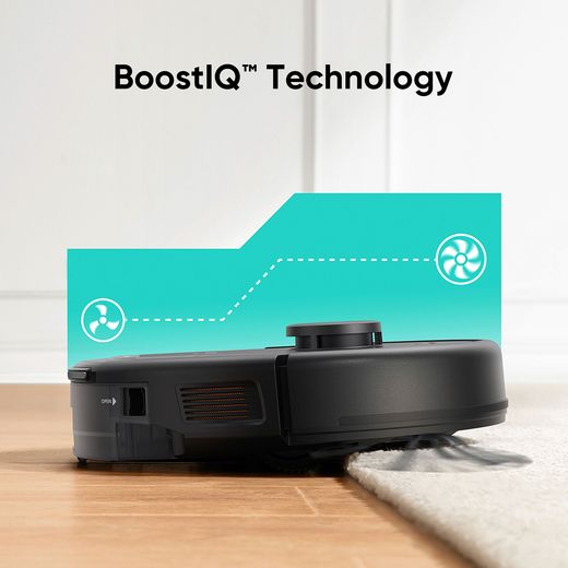 Eufy L60 Hybrid with Self Empty Station Robotic Vacuum Cleaner - Black - Annotation - boostIQ
