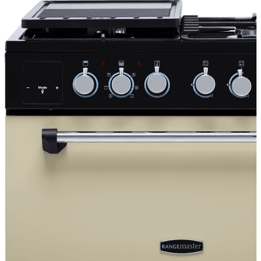 Rangemaster Classic 60 Dual Fuel Cooker - Cream / Chrome