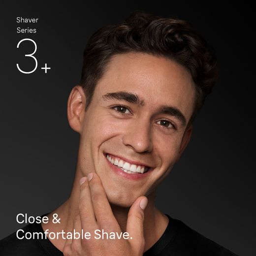 Braun Series 3 Mens Shaver - Grey - Annotation - Series 3 shot