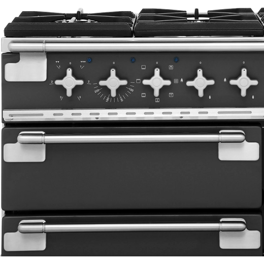 Rangemaster Elise 110cm Dual Fuel Range Cooker - Slate