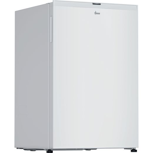 Hoover HONLQ2S58EWK 85cm High Small Fridge - White - Right perpsective shot