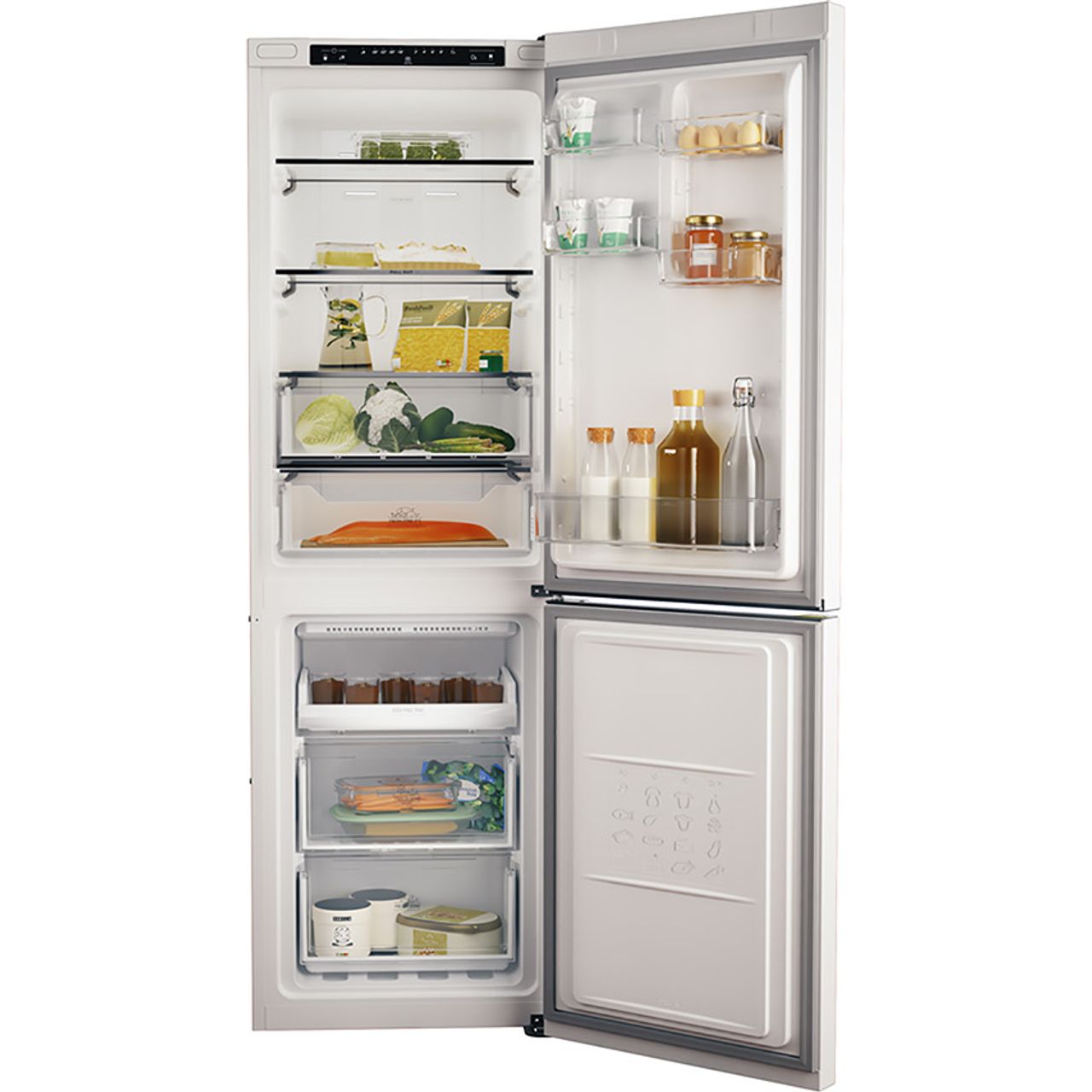 H3t811iw1 Hotpoint Fridge Freezer 338l Ao Com