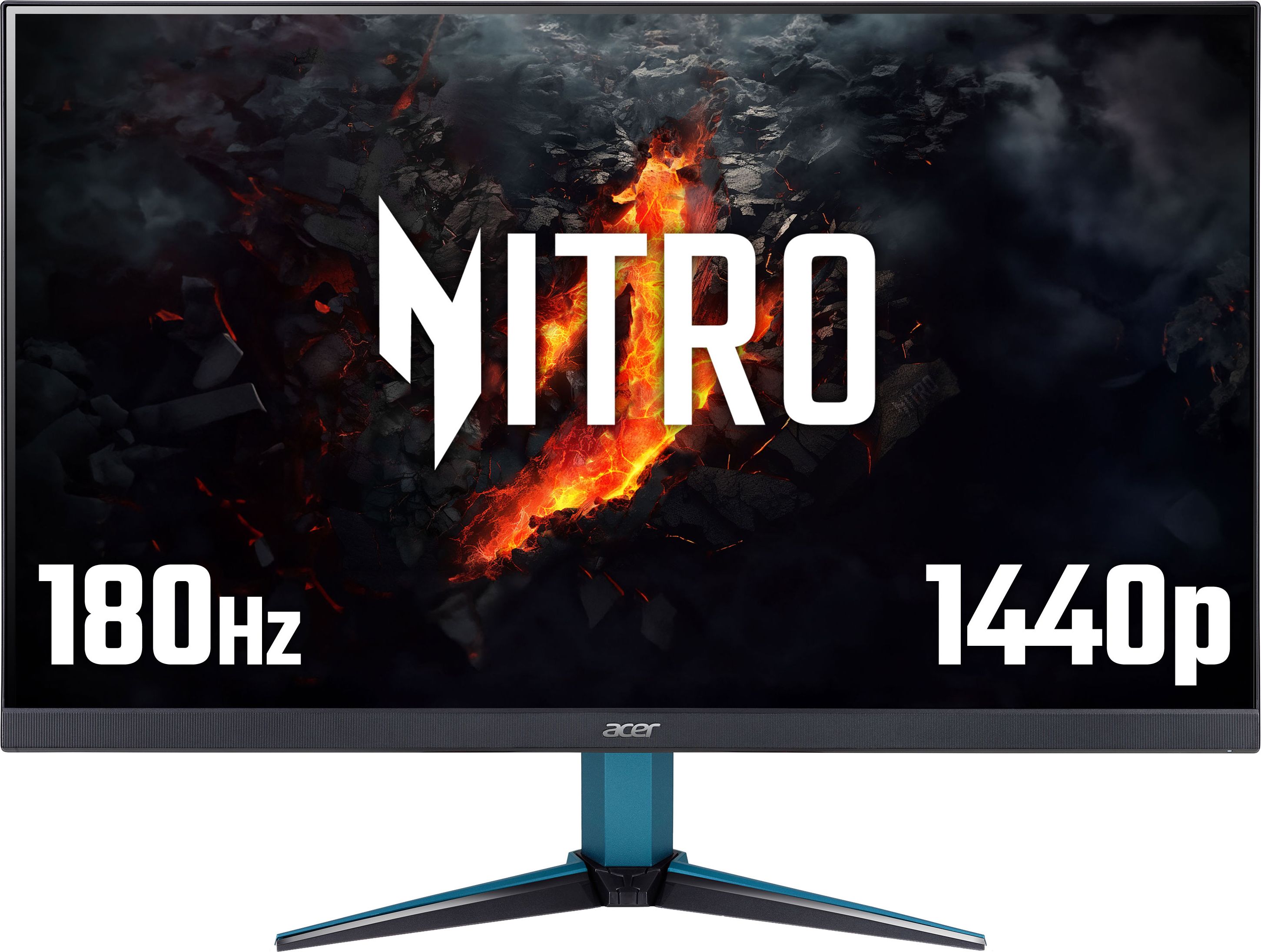 Acer Nitro VG272UV3 Gaming Monitor - 27-inch WQHD 180Hz 0.5ms FreeSync Premium IPS Black