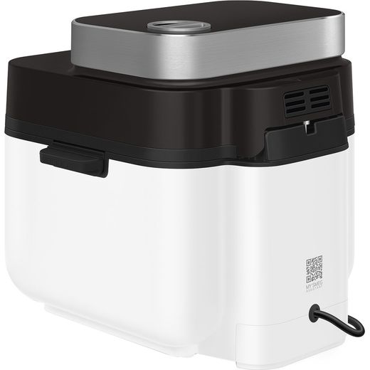 Smeg Collezione AFC01WHMUK Air Fryer - White - back left perpsective shot