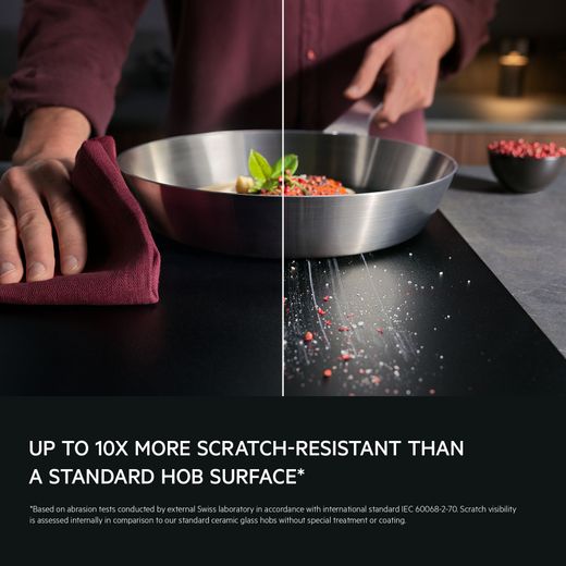 AEG 6000 FlexiBridge® TI64IG00FZ 59cm Induction Hob - Black - Annotation - Scratch resistant