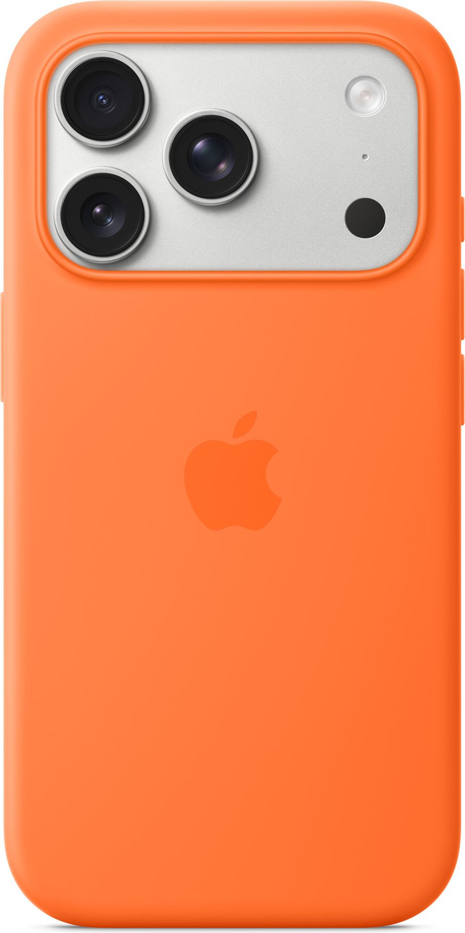 Apple Silicone Case with MagSafe - iPhone 17 Pro - Orange