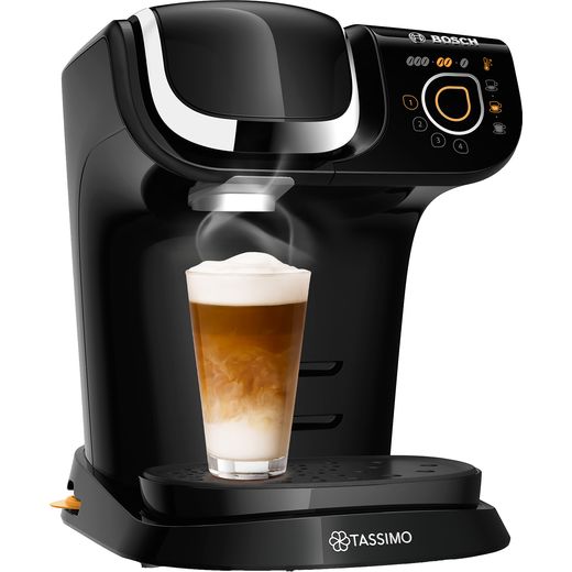 TAS6502GB | Black | Tassimo by Bosch Pod Coffee Machine | ao.com