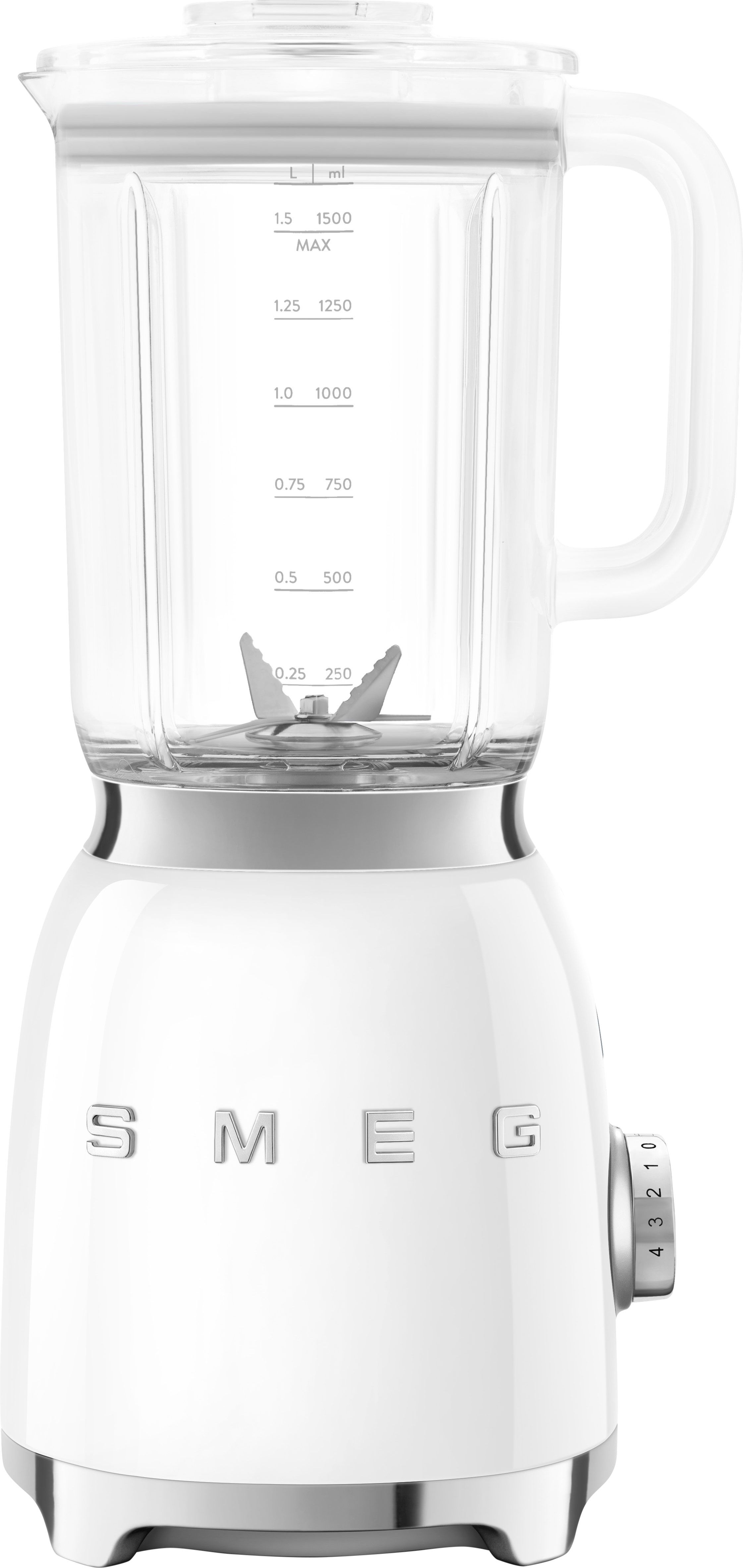 Image of Smeg 50's Retro BLF03WHUK Blender - White, White