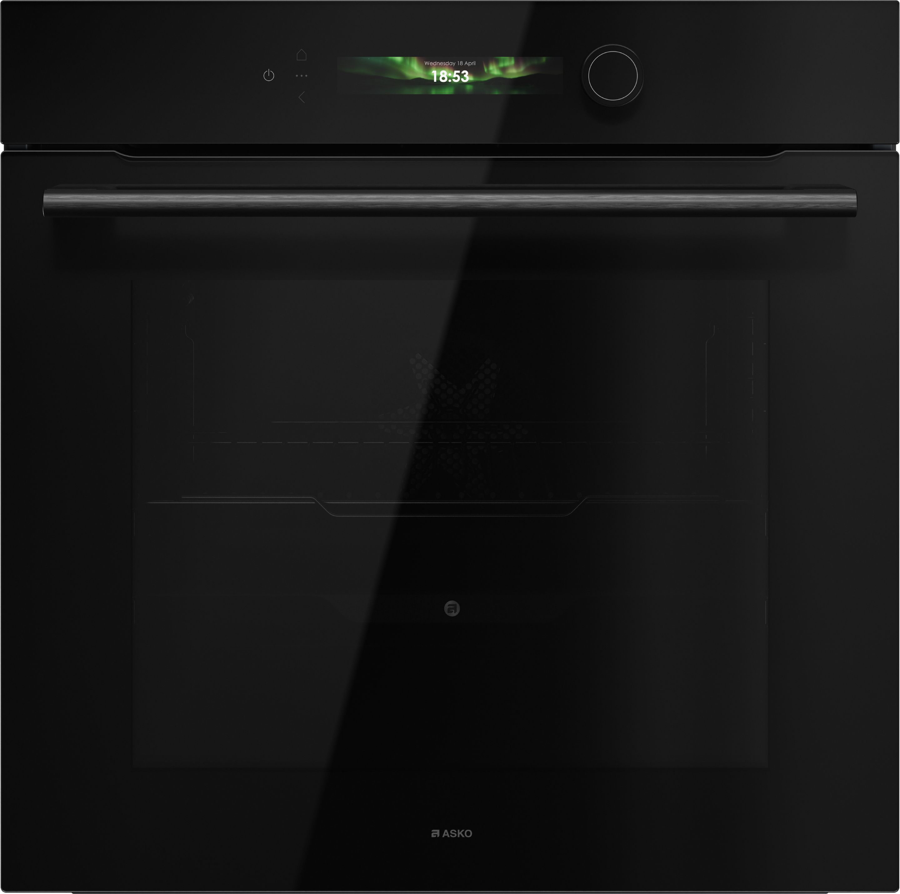 Asko OT56BGH Electric Single Oven - Black - 71L Capacity - A++ Energy Rated