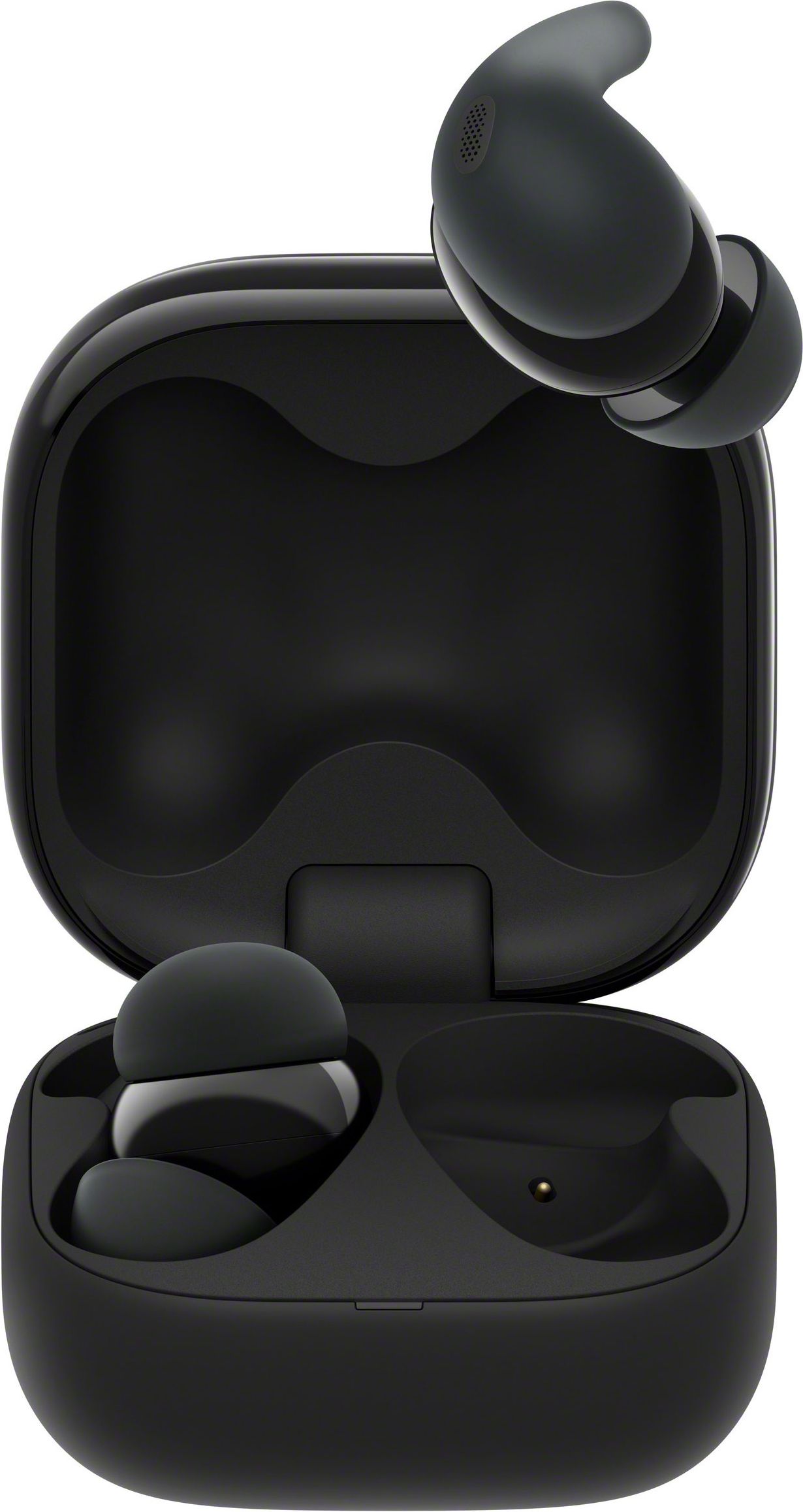 Image of Sony LinkBuds Fit Wireless Noise Cancelling Earbuds - Black, Black