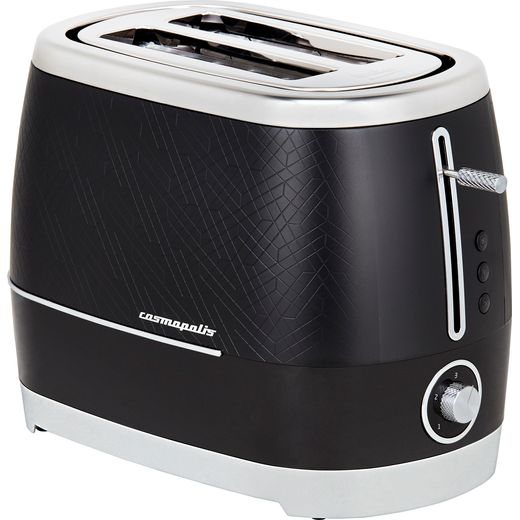 Beko Cosmopolis TAM8202B 2 Slice Toaster - Black
