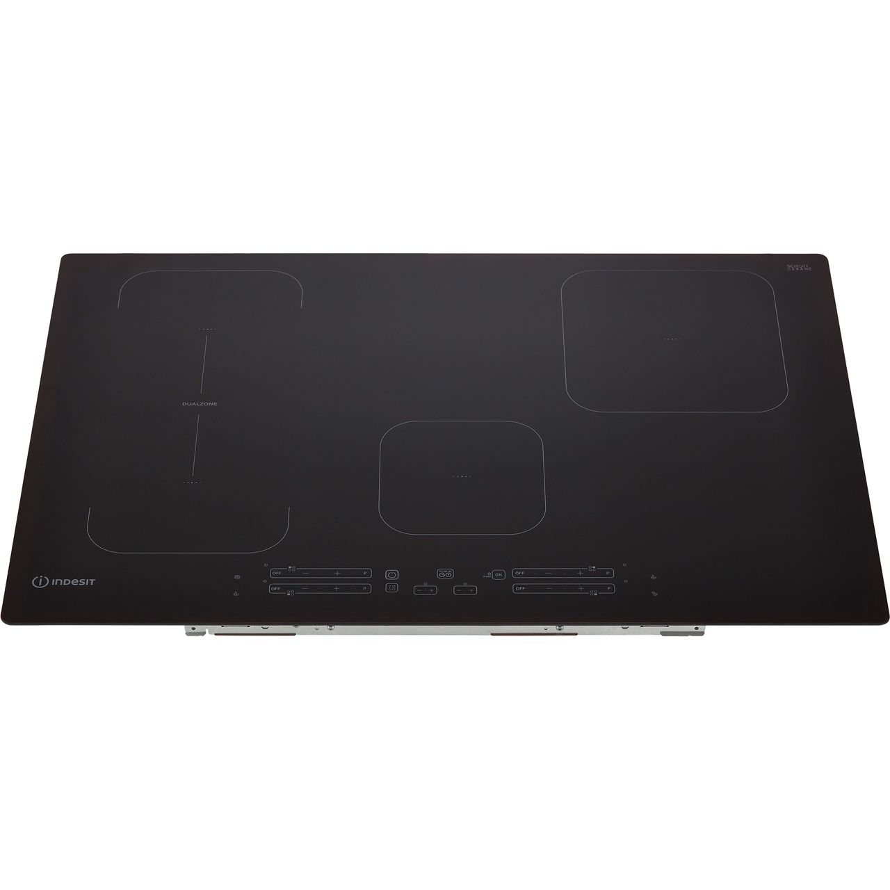 Indesit Piano Cottura Induzione 4 Fuochi Elettrico Incasso 77 cm Nero IB  21B77NE