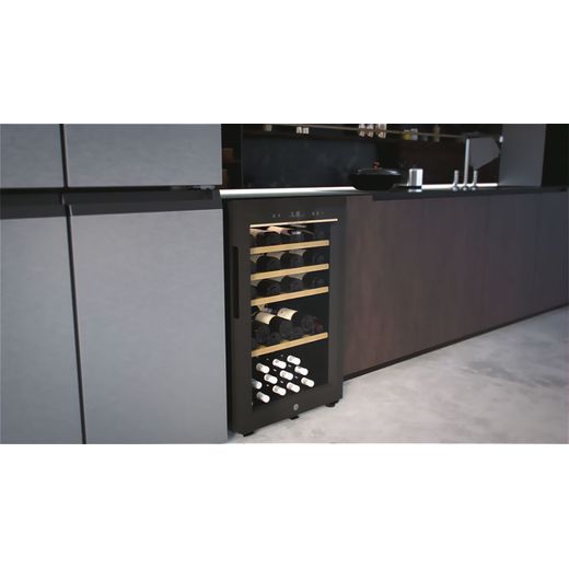 Haier Wine Cooler - Black - Wine cooler in kitchens shot