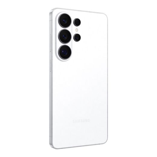 Samsung Galaxy S26 Ultra 256GB Smartphone in White - Back right perspective shot