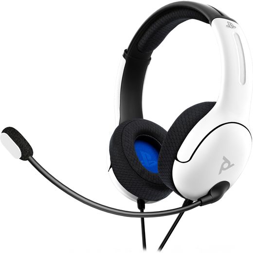 PDP LVL 40 Wired Gaming Headset - White