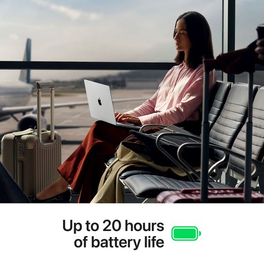 Apple MacBook Pro " WiFi - Space Black - Annotation - Battery life