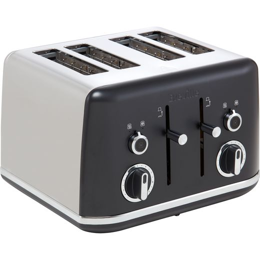 Breville Lustra Collection VTT969 4 Slice Toaster - Matte Black
