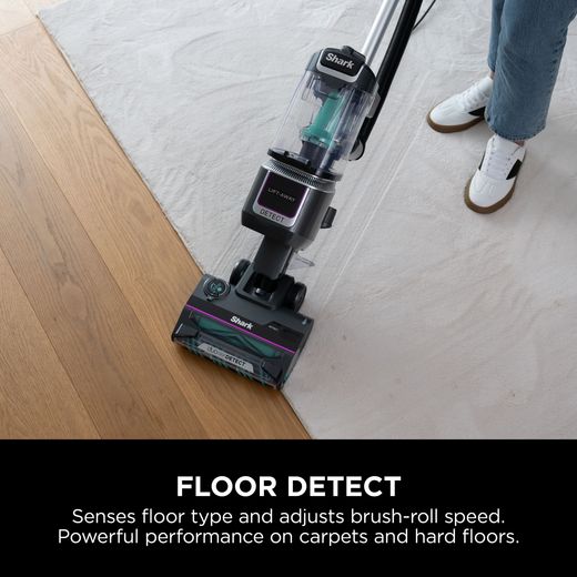 Shark Detect Pet Pro LA450UKT Upright Vacuum Cleaner - Annotation - Floor detect shot