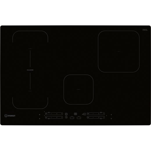 indesit ib21b77ne 77cm induction hob