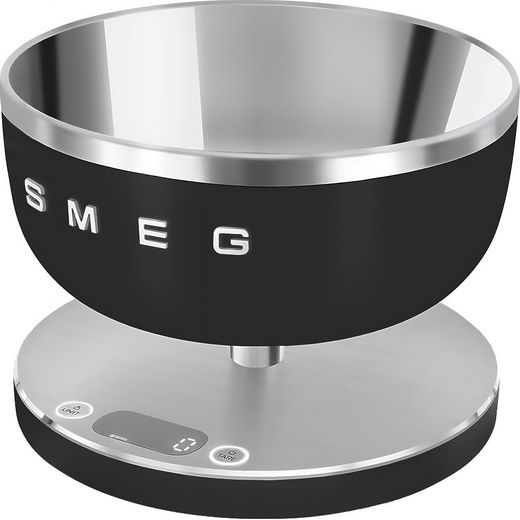 Smeg KSC01BLMWW Food Preparation Accessory Matt Black - Left perspective shot