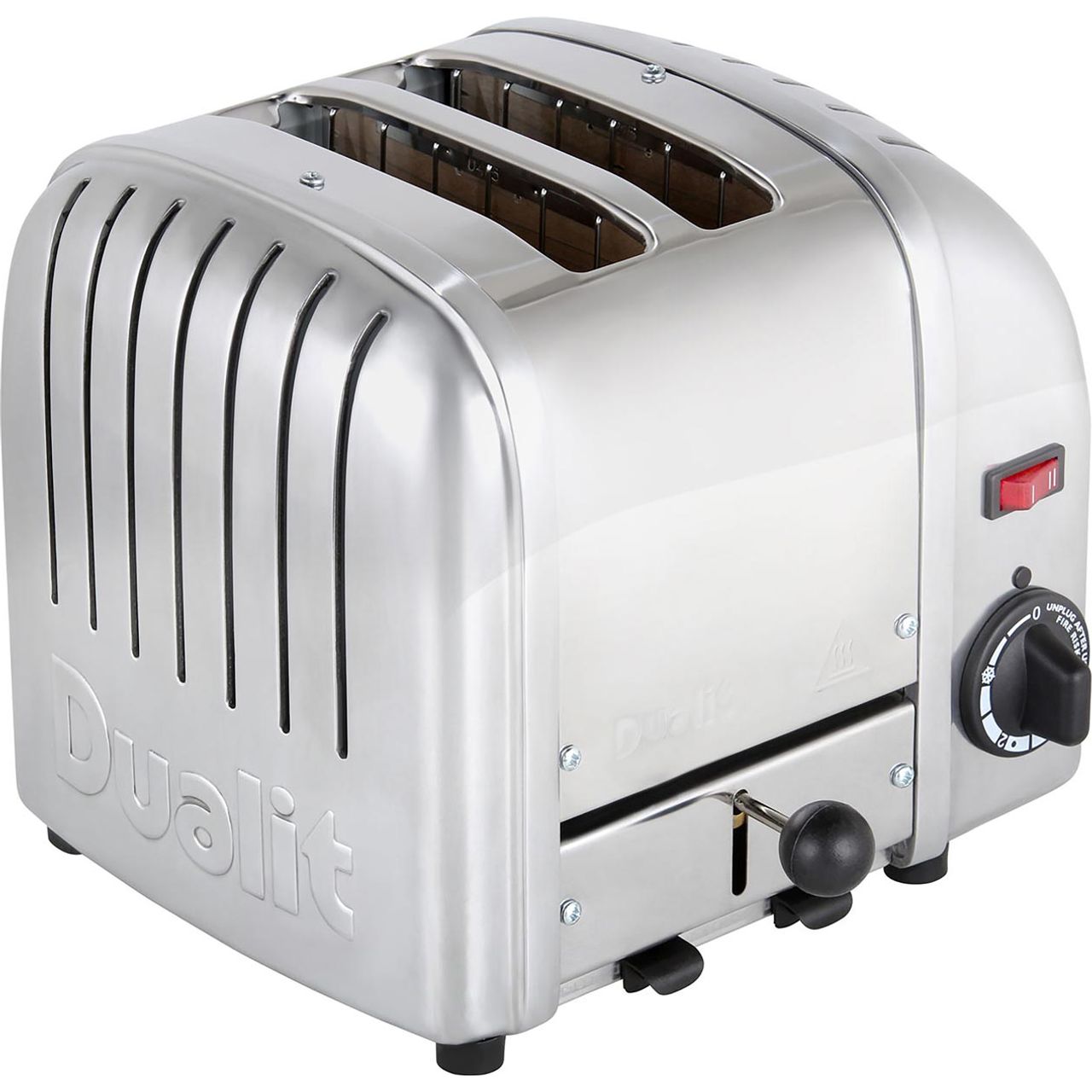 Dualit Toaster 2 slice Model A2BR/87 1250 WATTS England 2 Slice Tested