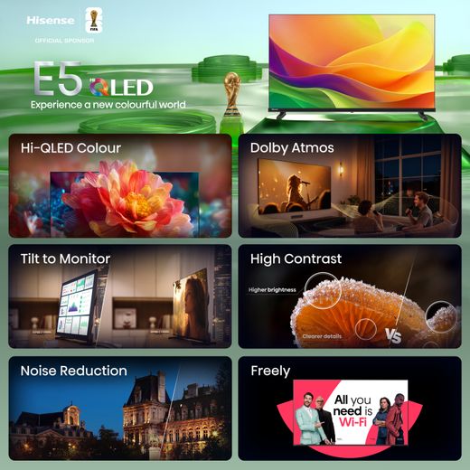 Hisense 40" Full HD QLED Smart TV [2026] - Annotation - Features