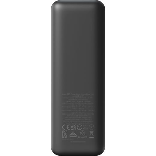 【新品 未使用品】Anker 737 Power Bank 24000 Anker 737 Power Bank(PowerCore 24K), 24,000mAh 3-Port