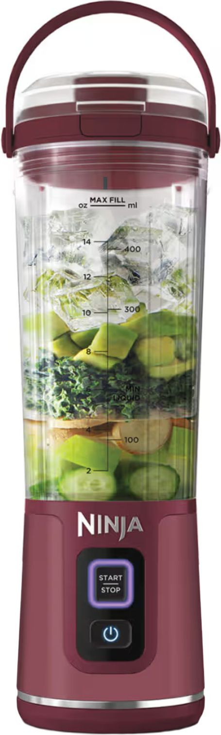 Image of Ninja Blast BC151UKCR Portable Blender - Cranberry, Red